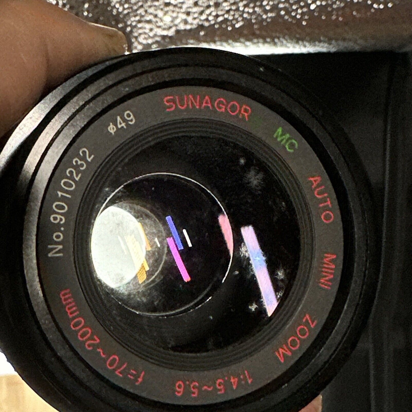 Sunagor 70-200mm f4.5-5.6 Mini Zoom Lens M42 Screw Mount, fungus