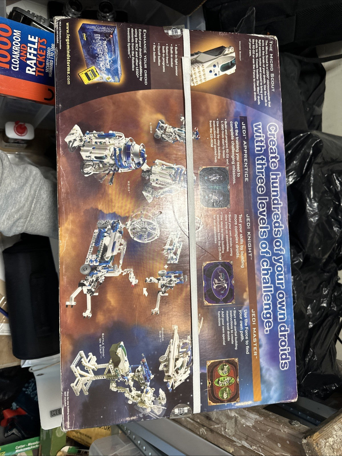 lego mindstorms star wars droid developer kit - never opened