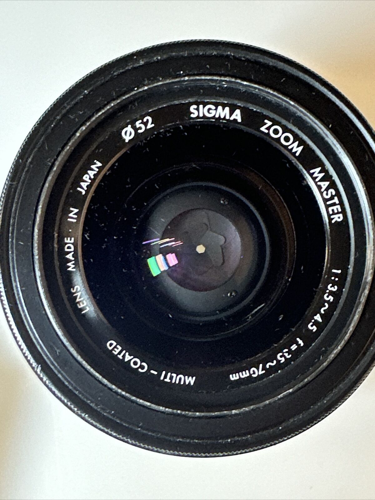 Sigma Zoom Master Lens 1:3.5-4.5 35-70mm Minolta AF Mount