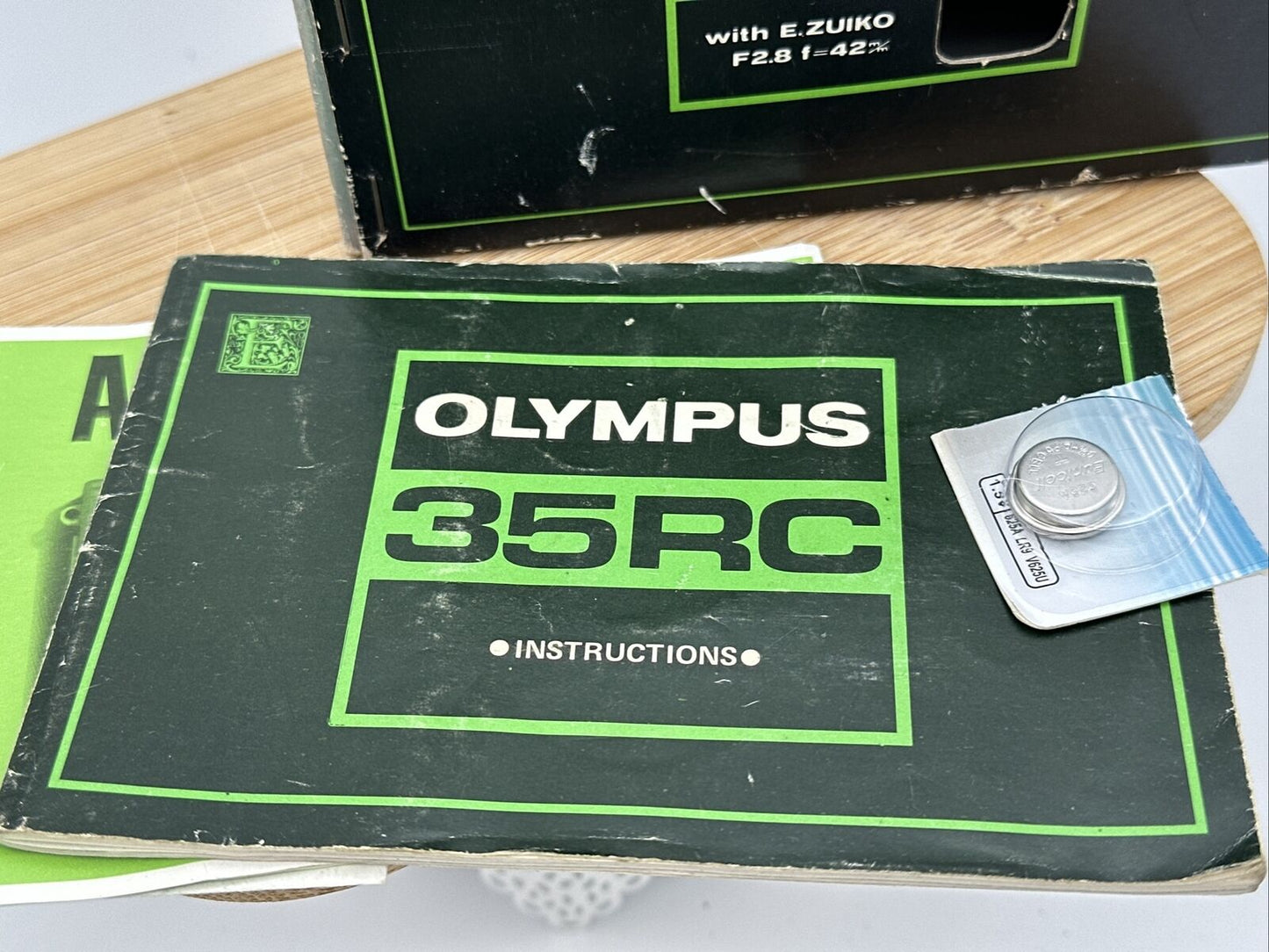 Olympus 35 RC Rangefinder Camera Excellent Condition TESTED