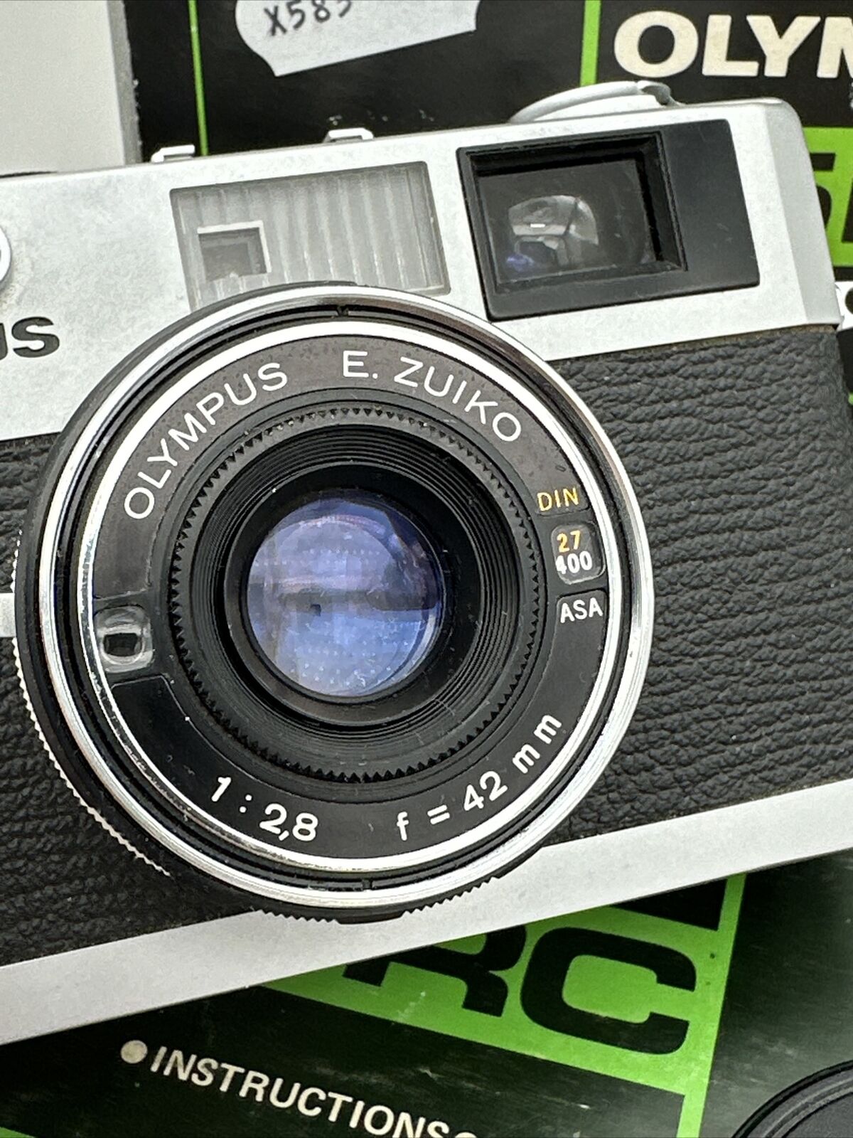 Olympus 35 RC Rangefinder Camera Excellent Condition TESTED