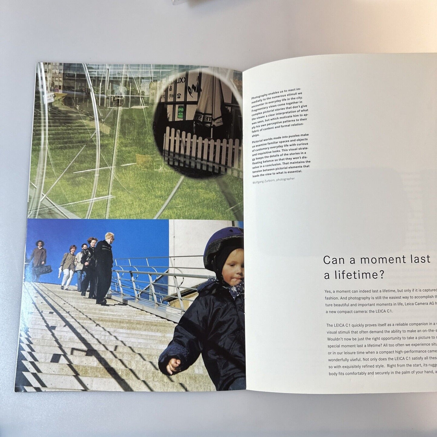 LEICA C1 year 2000 Product Brochure booklet