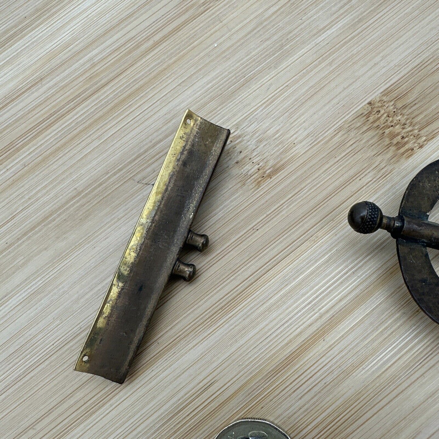 Antique brass Book Clasp Bookbinding Photo Album Enclosure Part