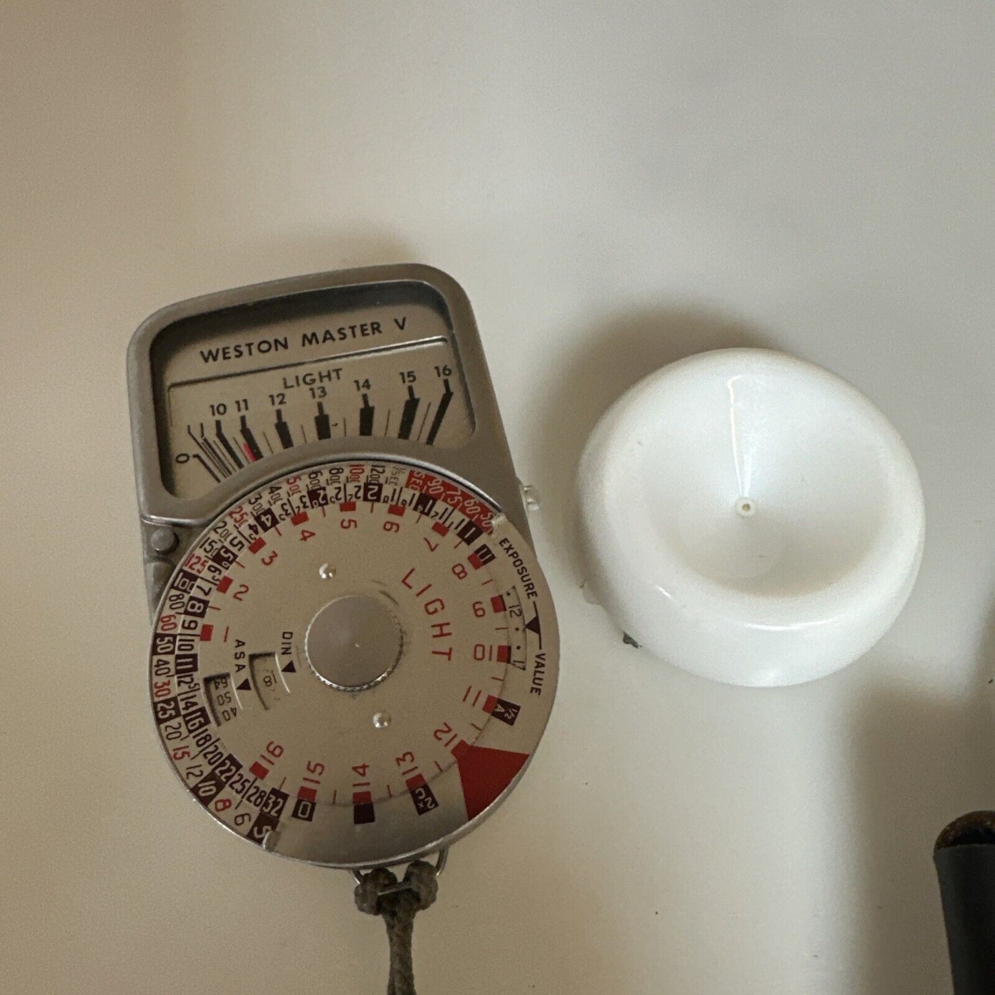 Weston Master V Exposure Meter, Clean and Working, with Case & Invercone