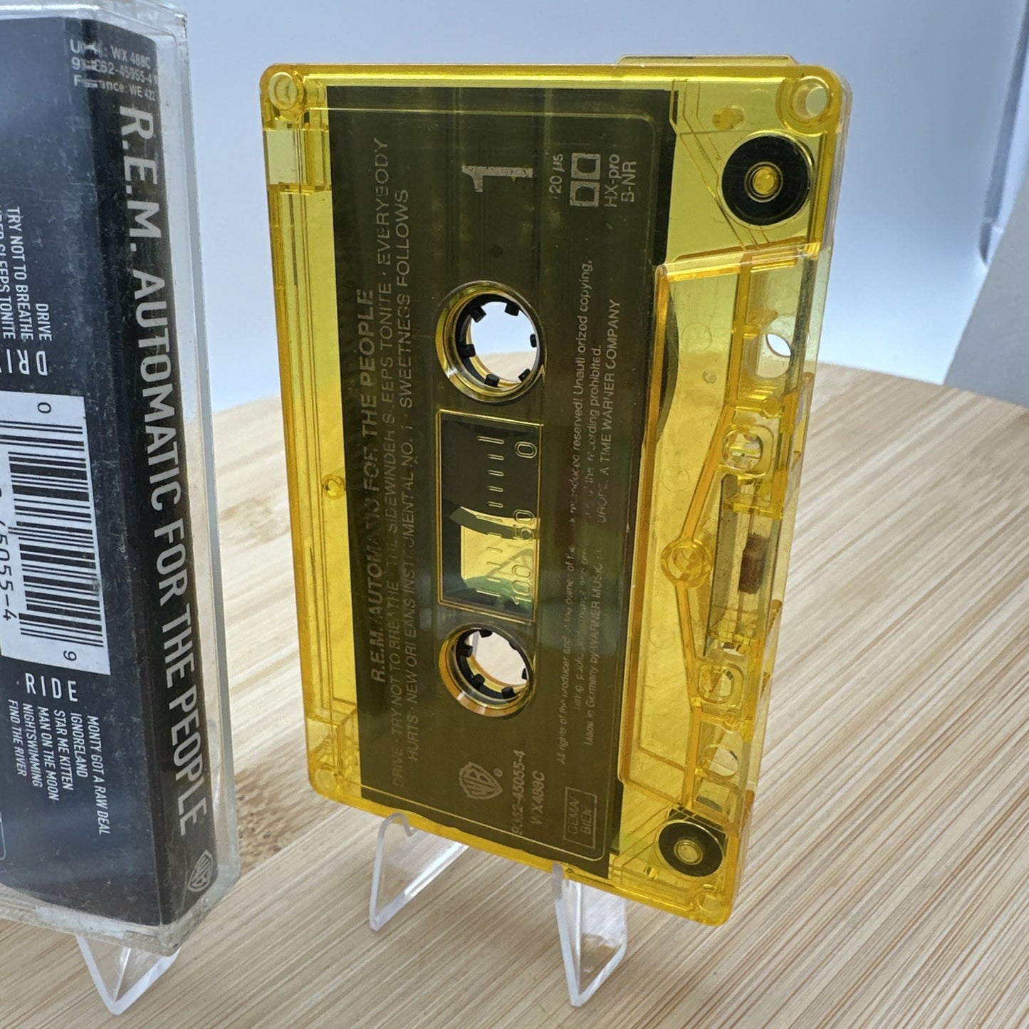 R.E.M. - AUTOMATIC FOR THE PEOPLE (UK 1992 AUDIO CASSETTE) Tape