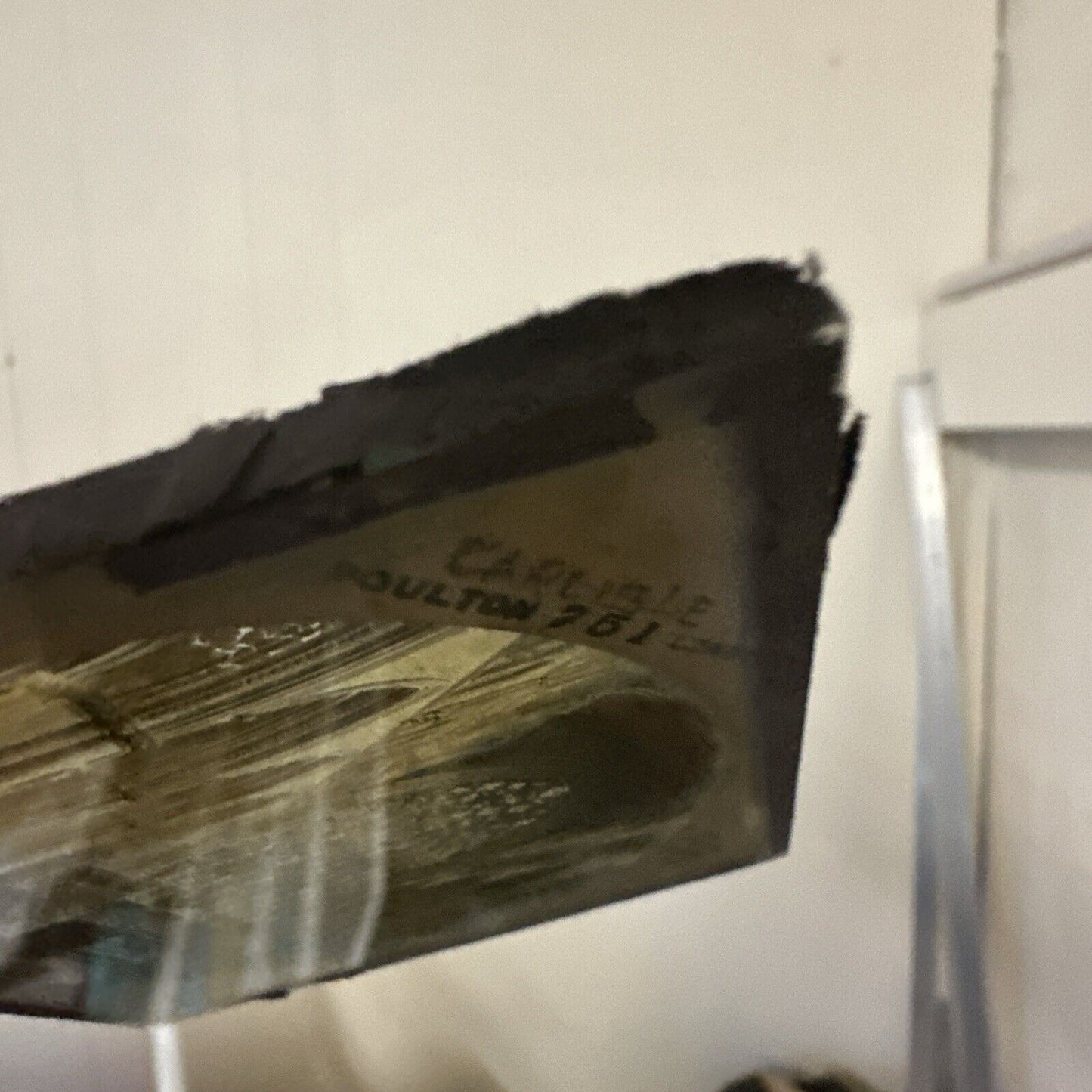 Antique Magic Lantern Glass Slide Carlisle church cathedral ?? Colour colourised