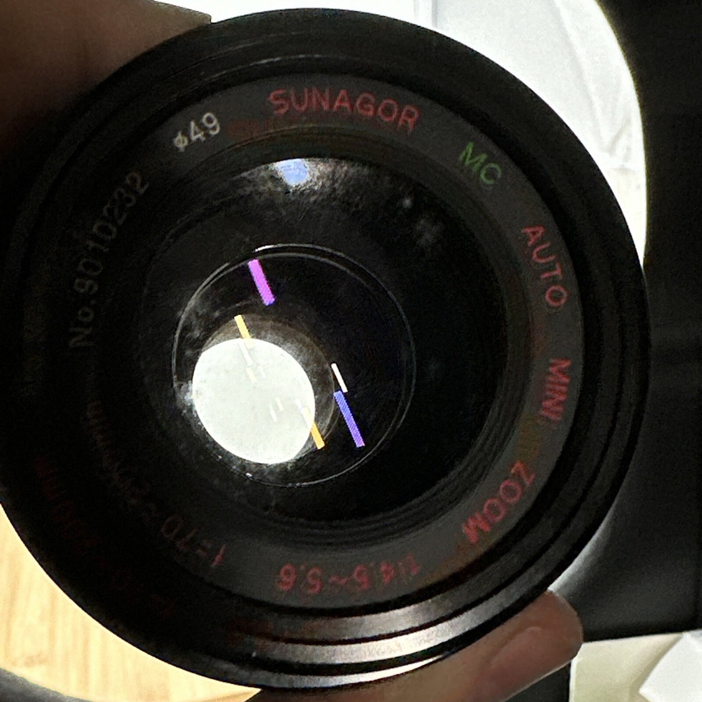 Sunagor 70-200mm f4.5-5.6 Mini Zoom Lens M42 Screw Mount, fungus