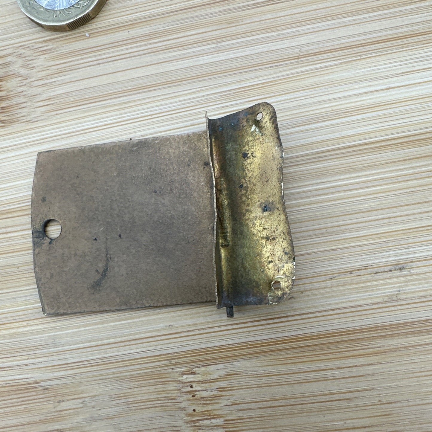 Antique Book Clasp Bookbinding Photo Album Enclosure Part