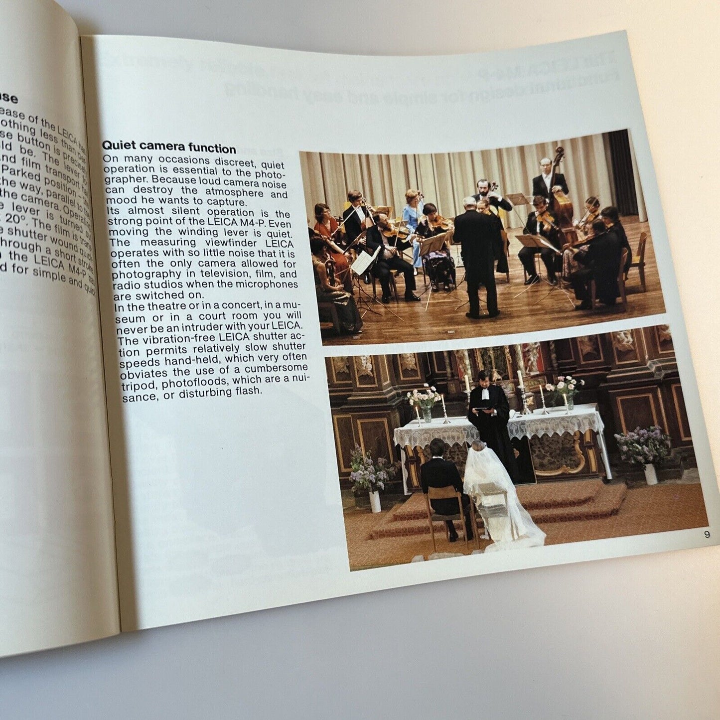 Leica M4-P Camera Sales Product Brochure booklet