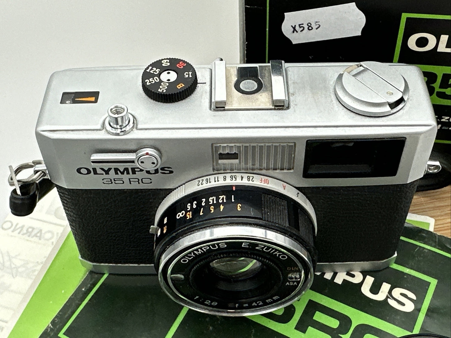 Olympus 35 RC Rangefinder Camera Excellent Condition TESTED