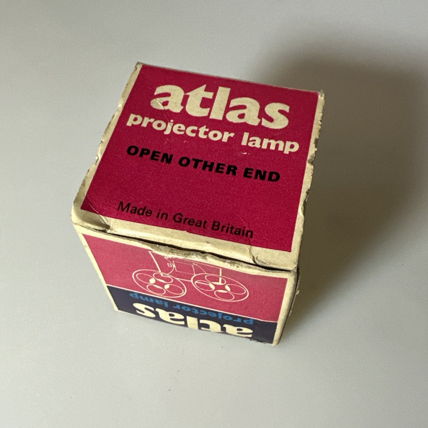 ATLAS SUPER 8 PROJECTOR BULB LAMP M.37 12V 55W CONTINUITY TESTED
