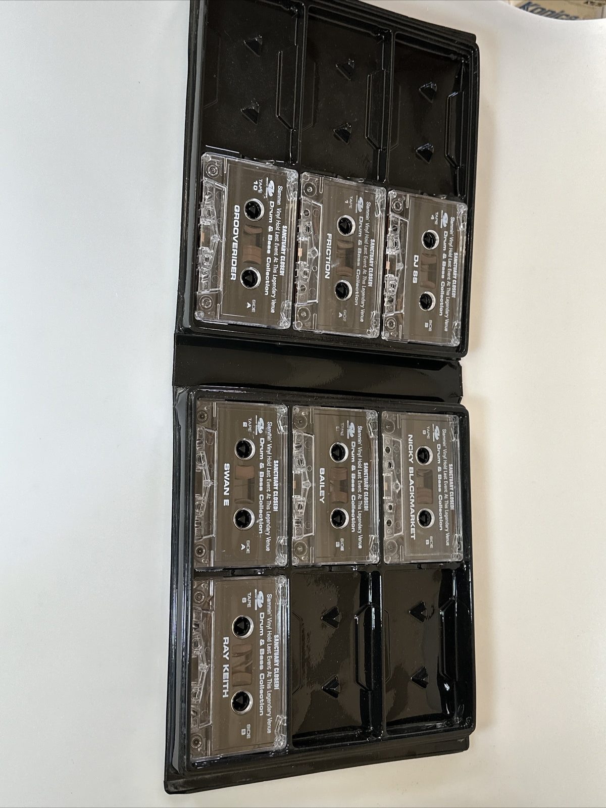 Slammin Vinyl Sanctuary Closed July 2004 Tape Pack Incomplete cassette media