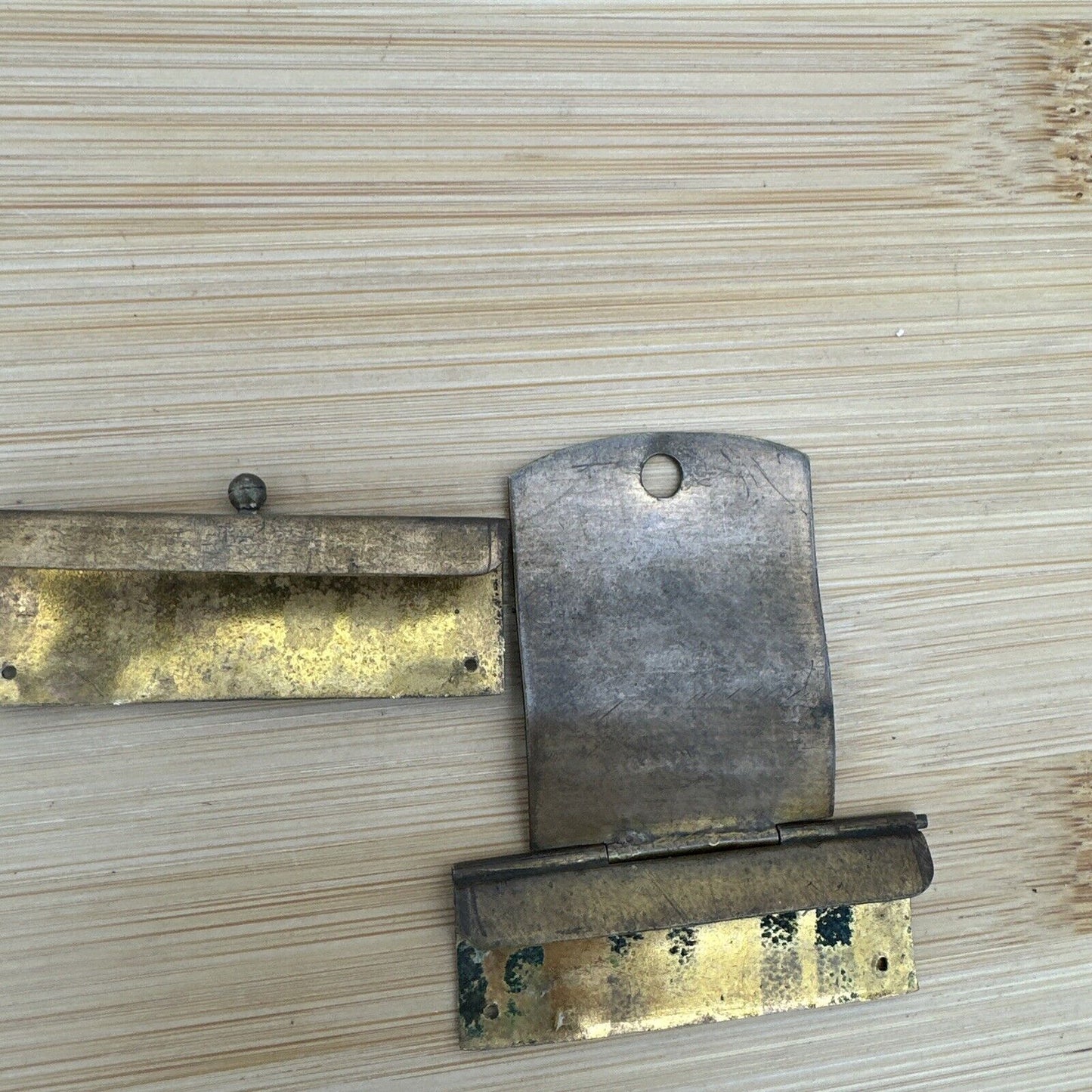 Antique Book Clasp Bookbinding Photo Album Enclosure Part