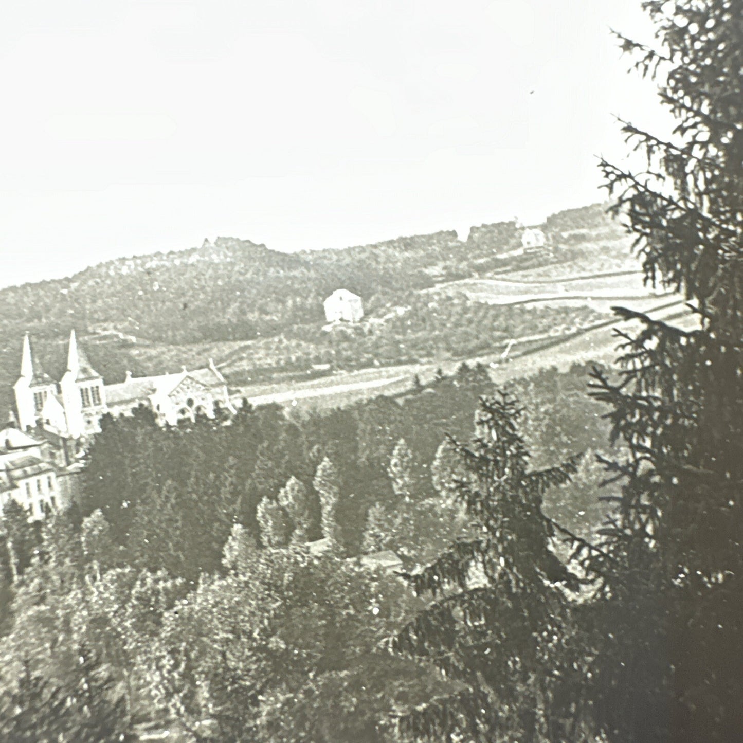 Antique magic lantern / projector glass slides Rochefort