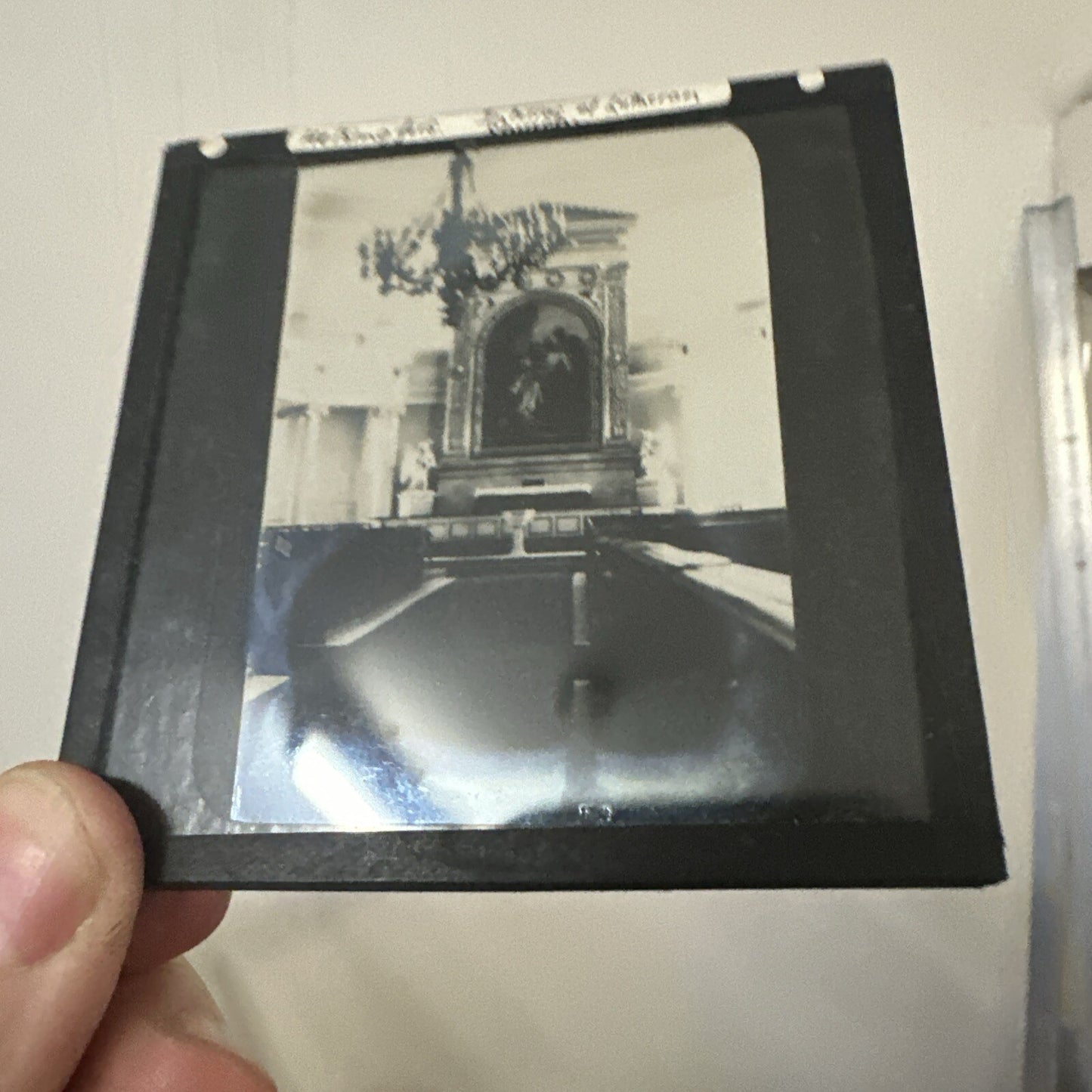 3 VINTAGE Helsinki Uspenski Cathedral Magic Lantern Slides PHOTO