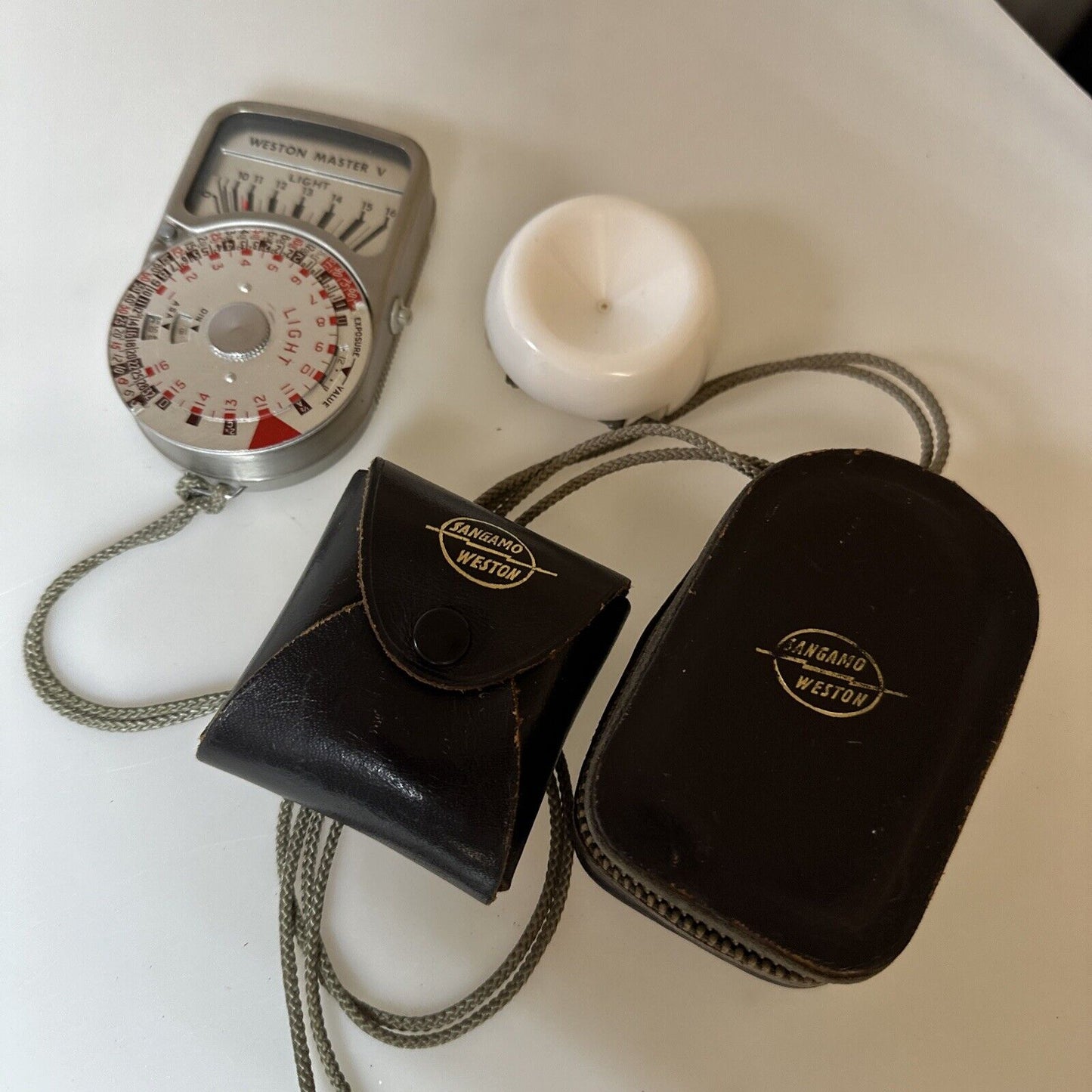 Weston Master V Exposure Meter, Clean and Working, with Case & Invercone