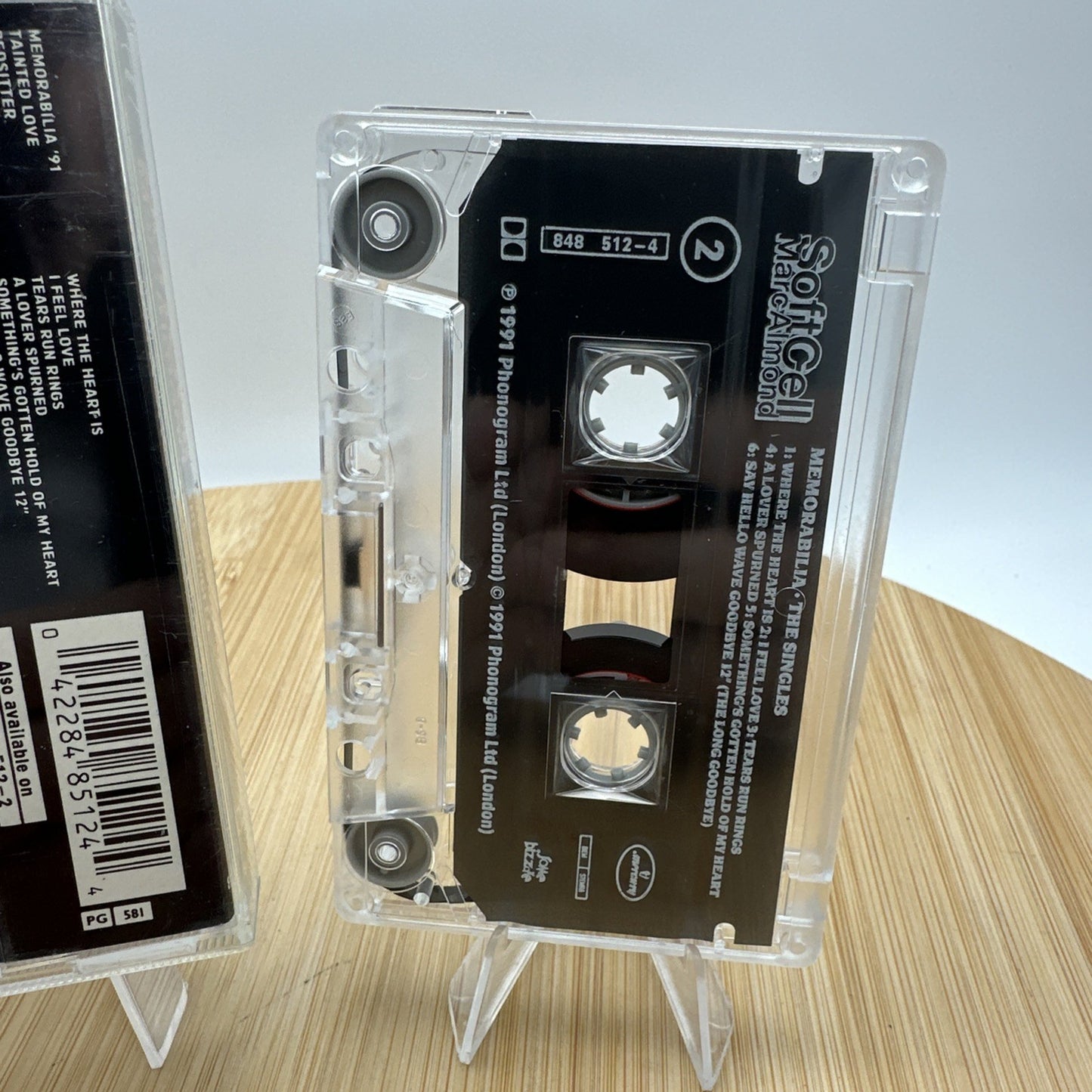 Memorabilia, Soft Cell & Marc Almond Audio Cassette Tape