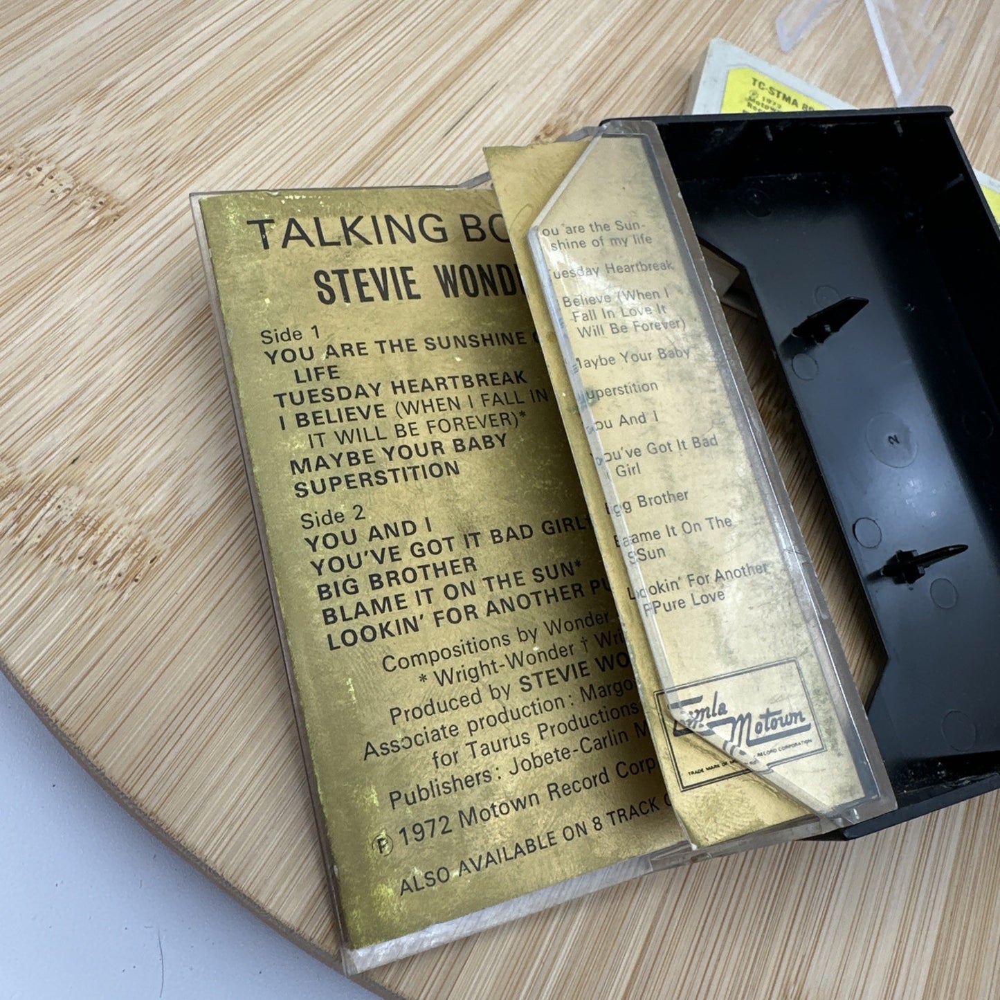 Stevie Wonder - Talking Book - Tamla Motown 1972 Cassette - Tape