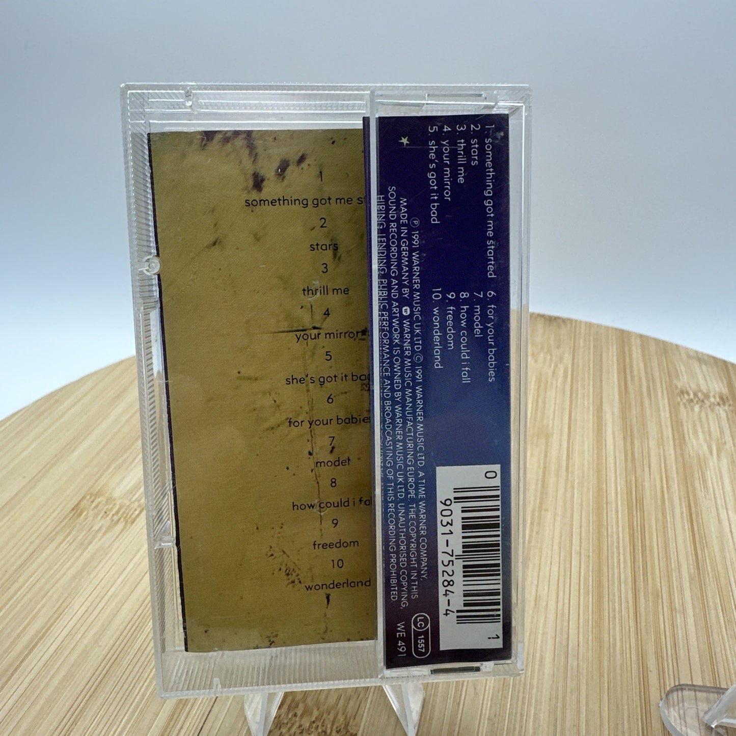 Simply Red Stars Cassette Tape