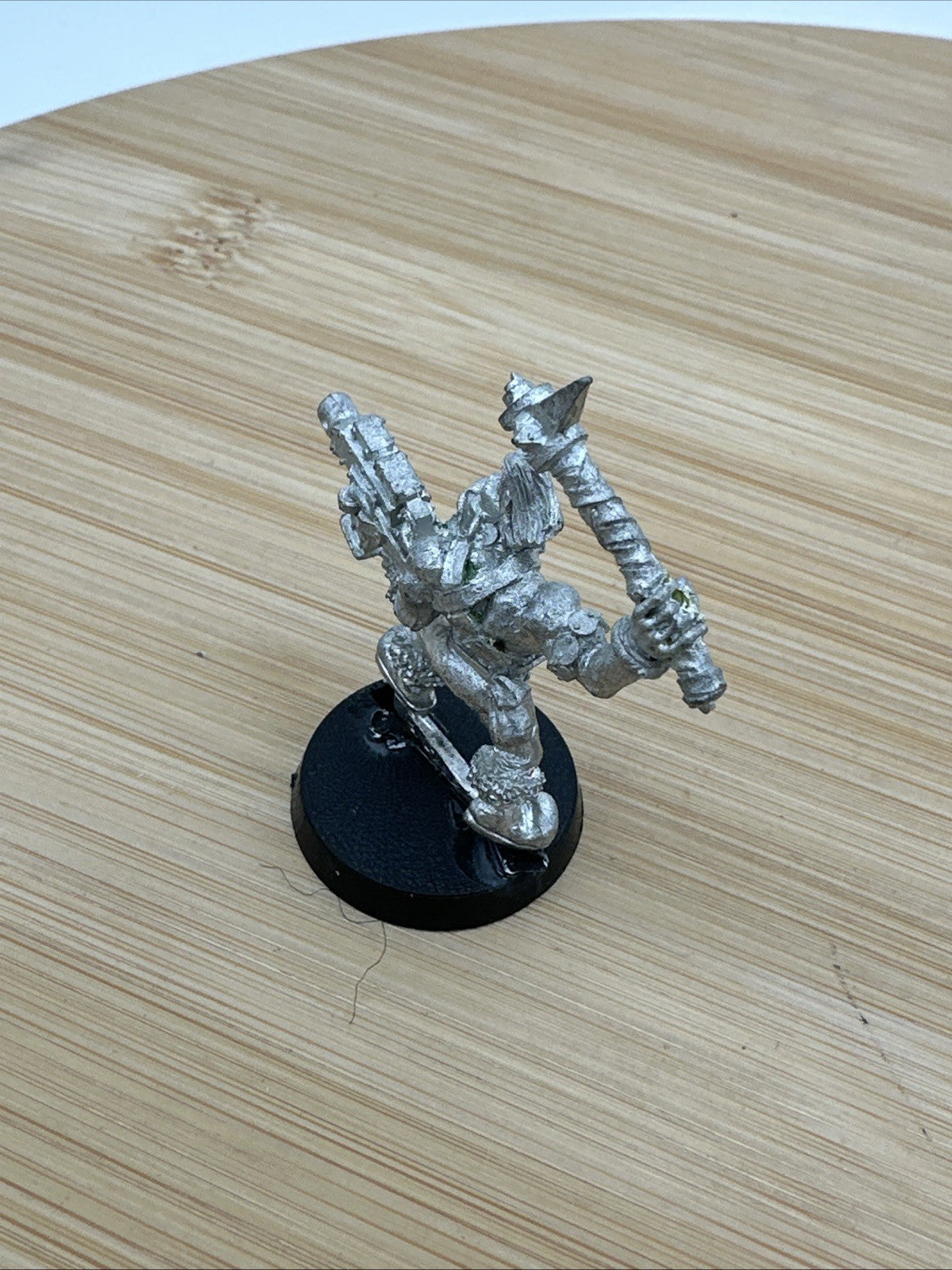 ORK BOY w PICK & SHOOTA - METAL ROGUE TRADER GORKAMORKA ORKS BOYZ 1997 40k ttg