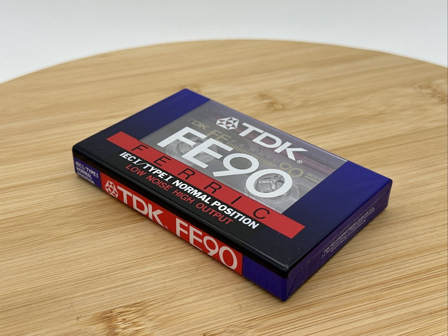 TDK FE90 BLANK AUDIO CASSETTE TAPE BRAND NEW SEALED media