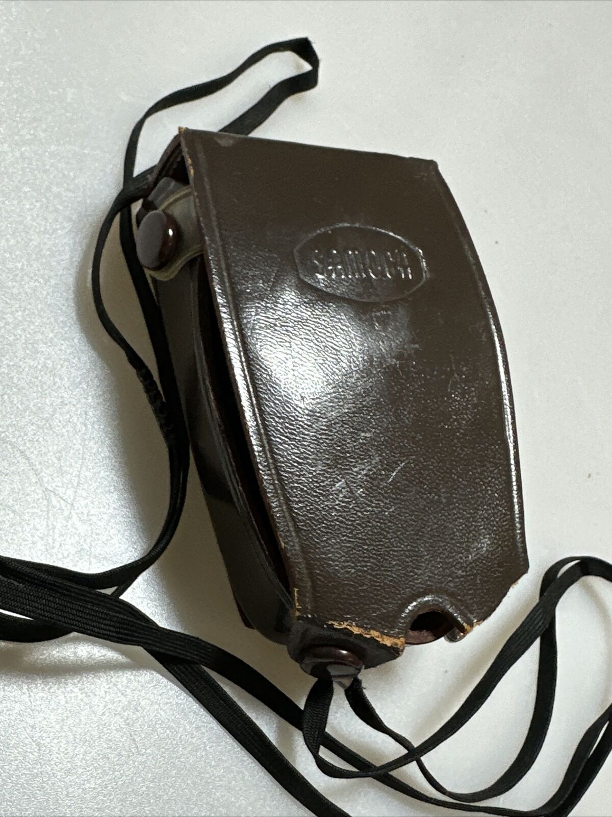 Samoca analogue hand held light exposure f/stop meter with vintage case Working