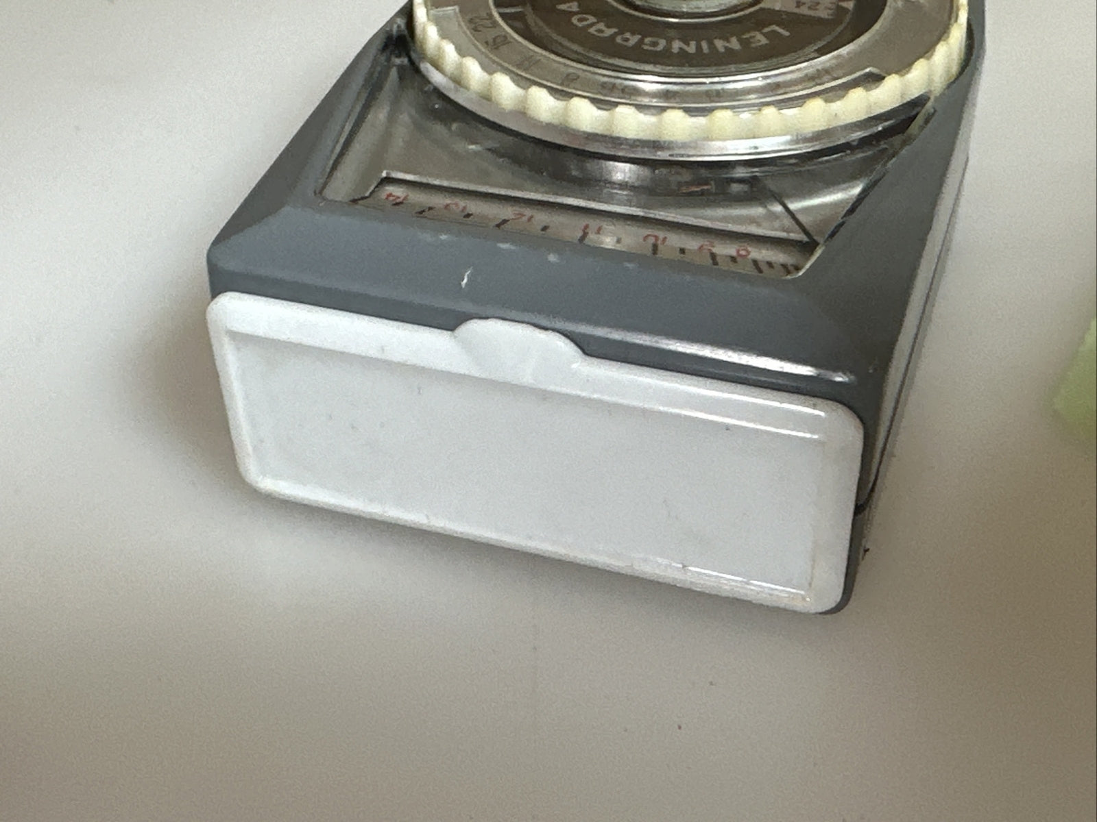 Vintage Leningrad 4 Light Exposure Meter With Original  Case