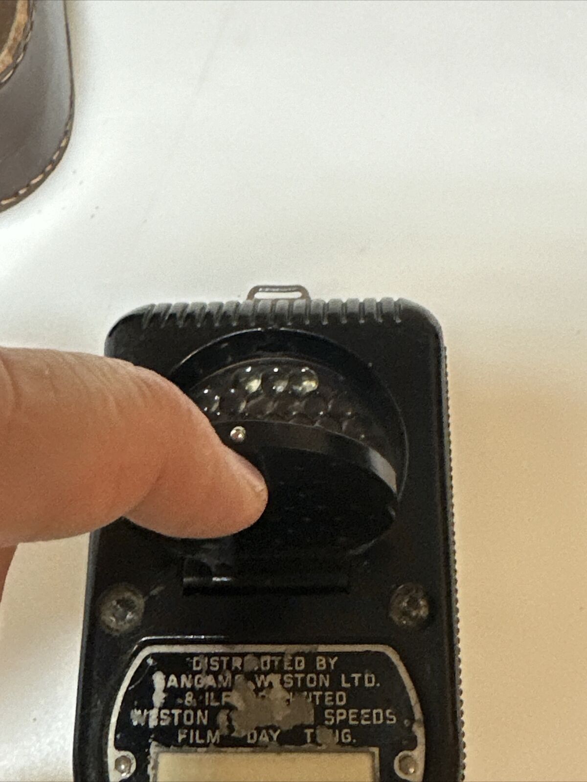 Vintage Working Weston Master Universal  Exposure Meter & Case