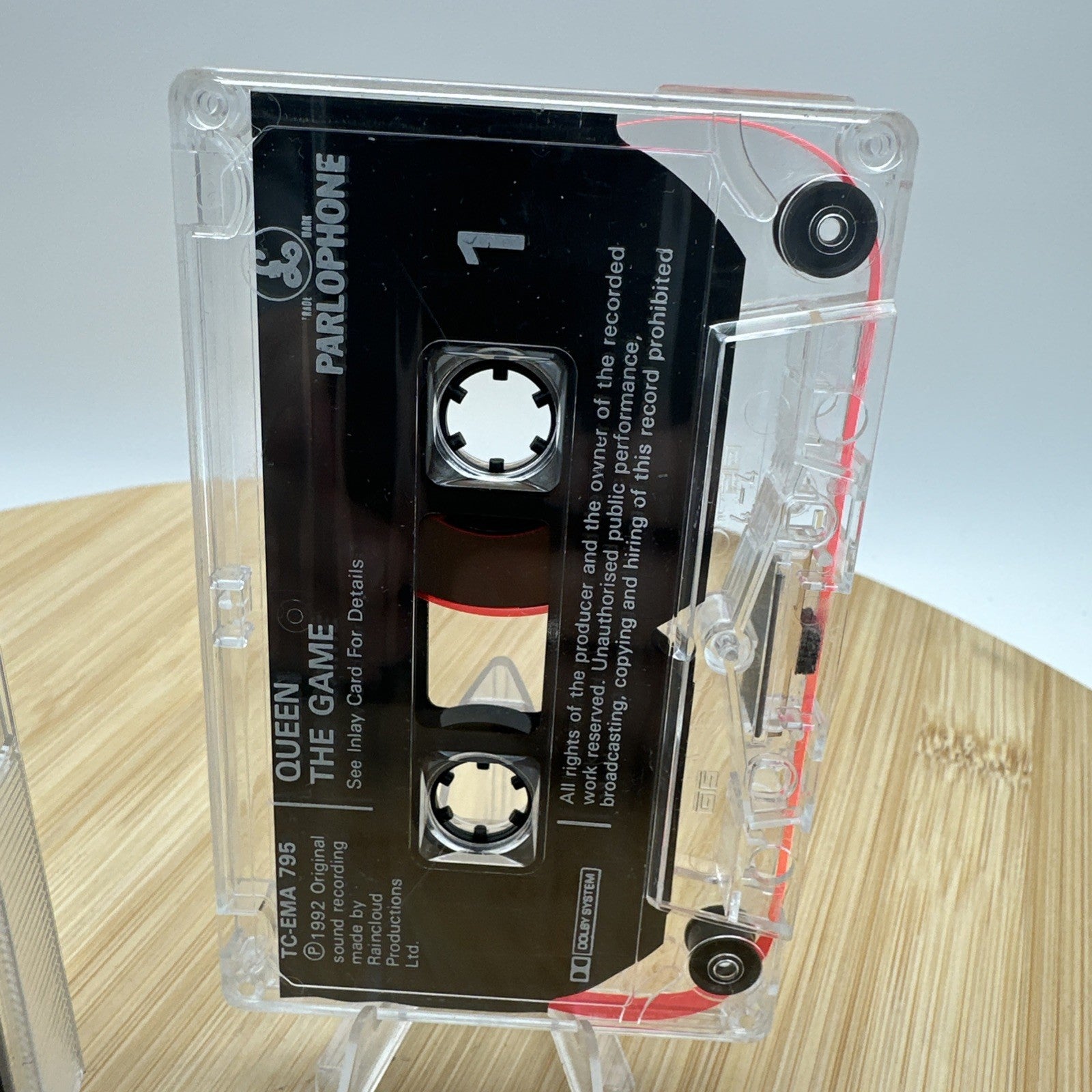 QUEEN The Game Audio Cassete Vintage 1980 Except Collectables Music Rock Tape