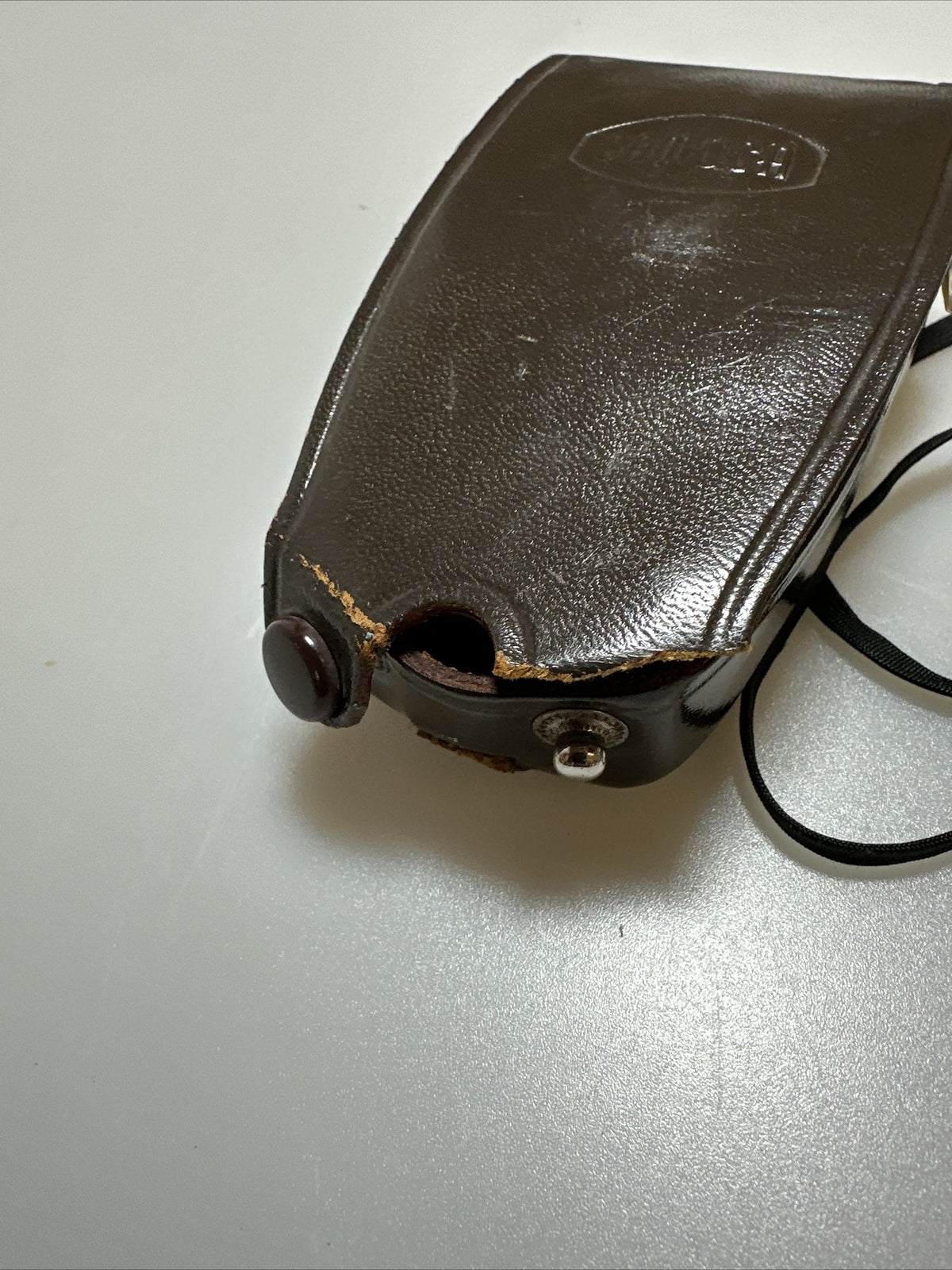Samoca analogue hand held light exposure f/stop meter with vintage case Working