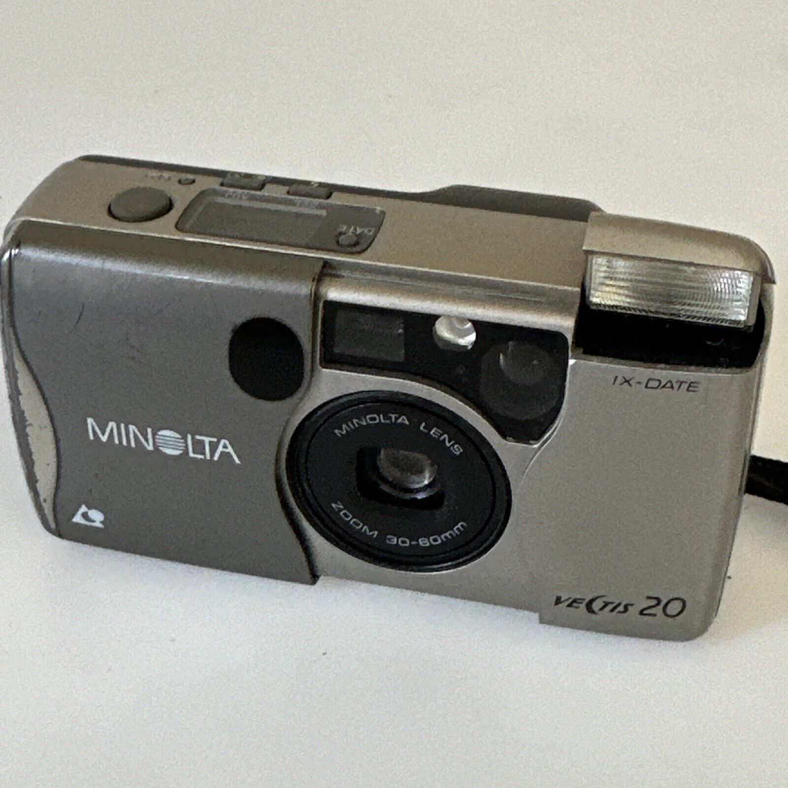 MINOLTA VECTIS 20 POINT & SHOOT APS FILM CAMERA Working