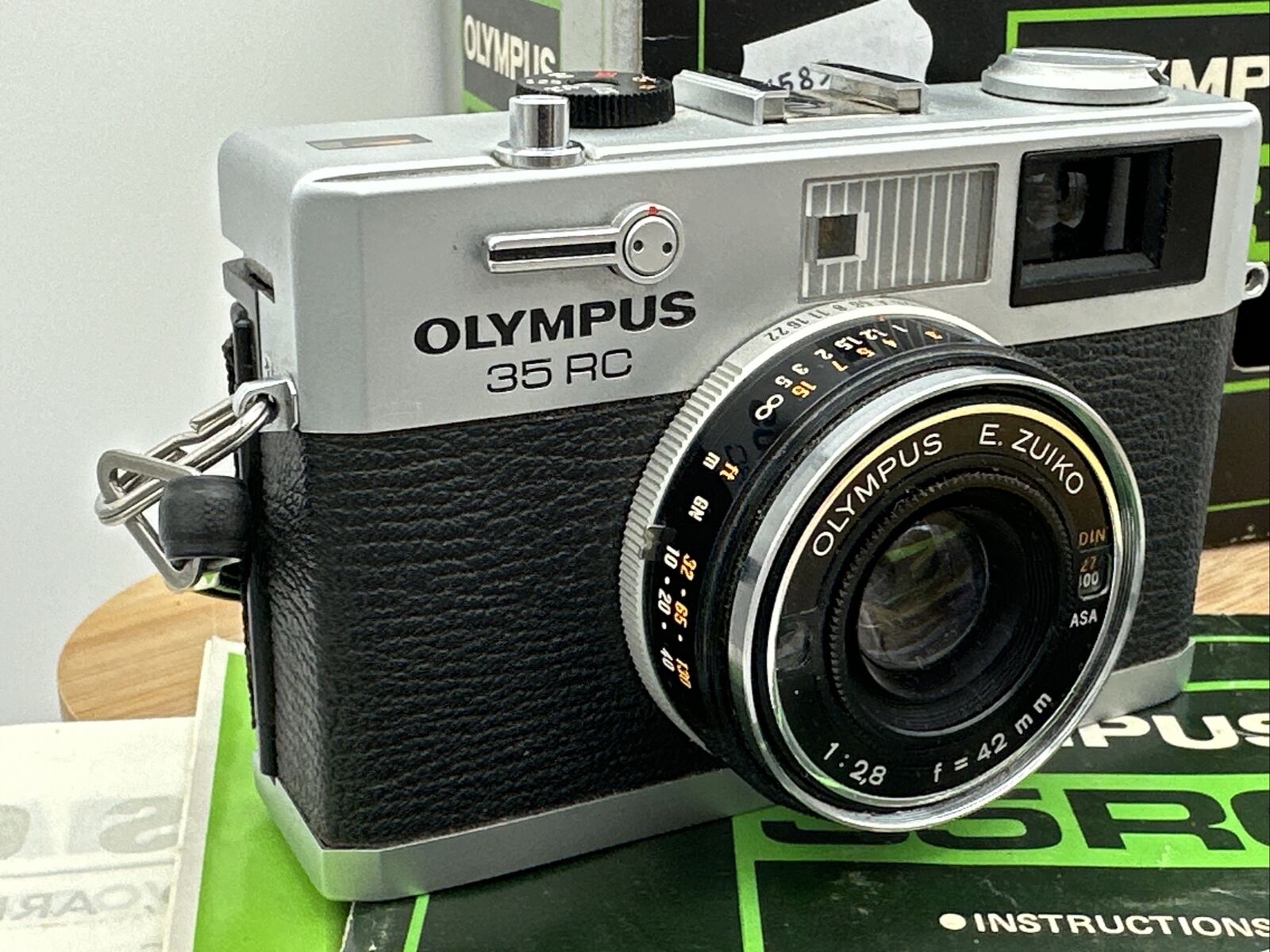 Olympus 35 RC Rangefinder Camera Excellent Condition TESTED