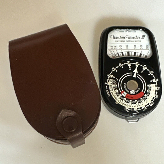 WESTON MASTER III UNIVERSAL EXPOSURE METER+ Case
