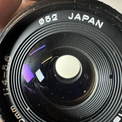 Tokina 70-210mm SD II f4-5.5 manual lens + Macro No 8805684 Mount Pentax PK