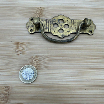 Vintage Brass Drawer Pull/Handle for Dresser or Cabinet