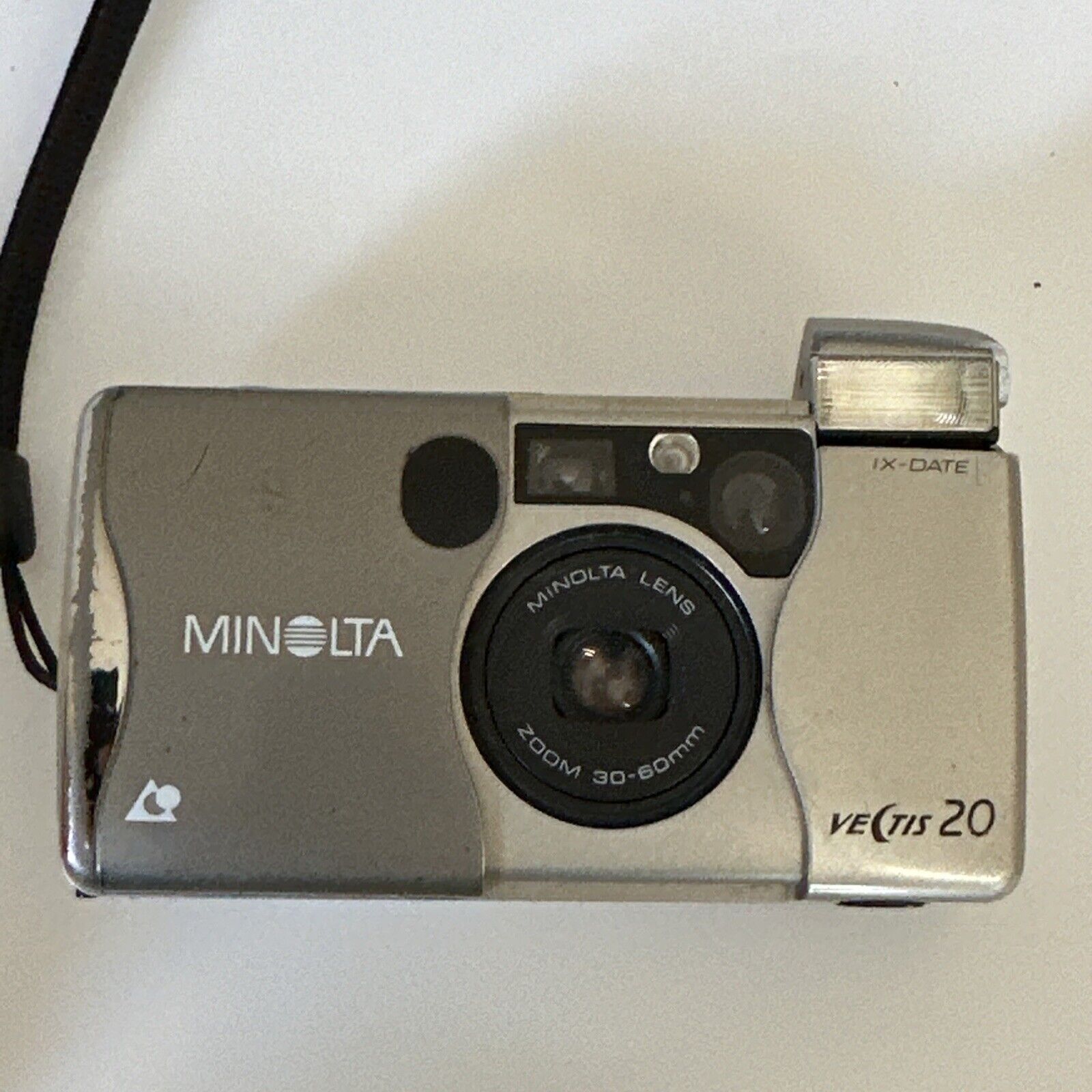 MINOLTA VECTIS 20 POINT & SHOOT APS FILM CAMERA Working