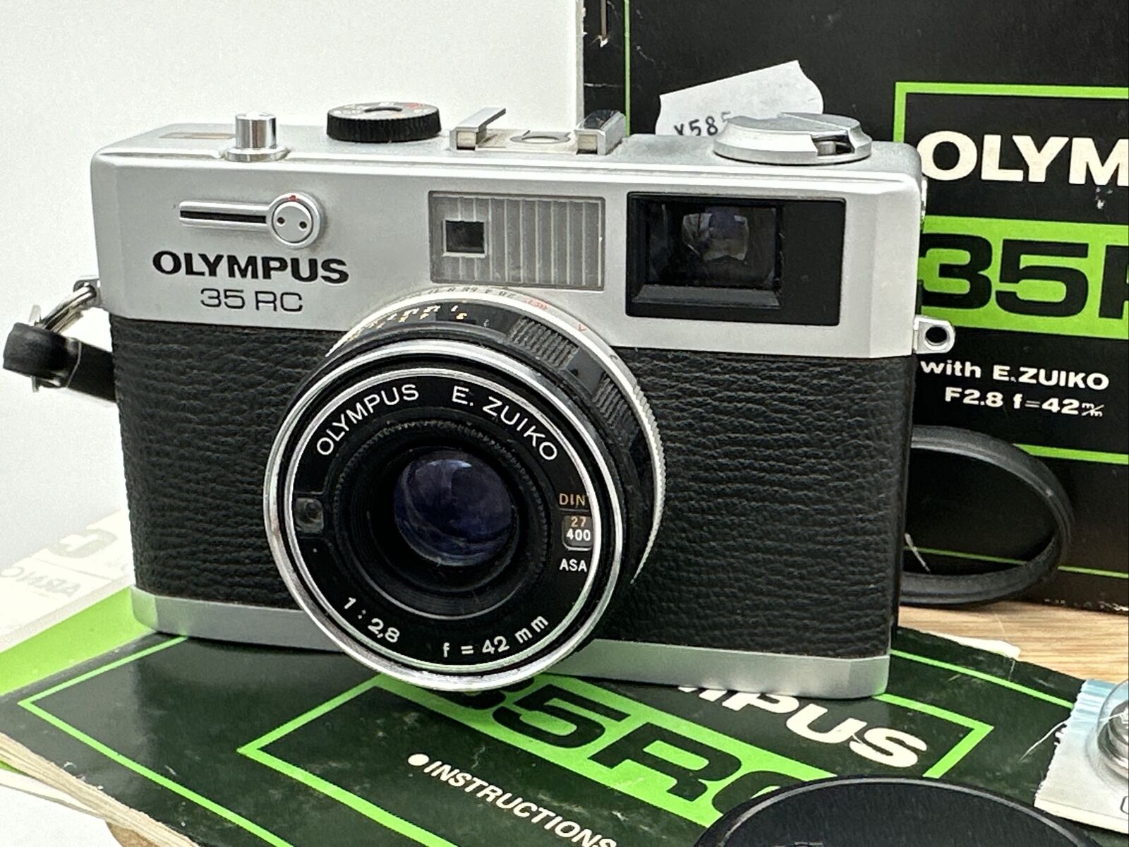 Olympus 35 RC Rangefinder Camera Excellent Condition TESTED