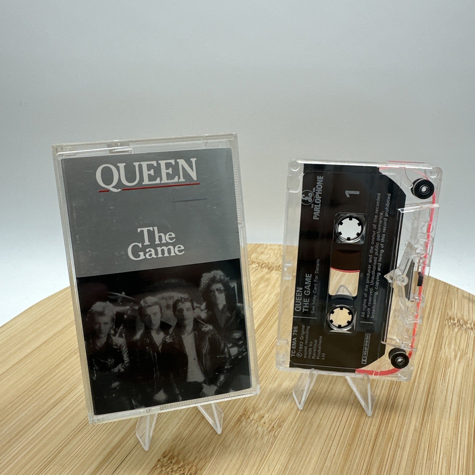 QUEEN The Game Audio Cassete Vintage 1980 Except Collectables Music Rock Tape