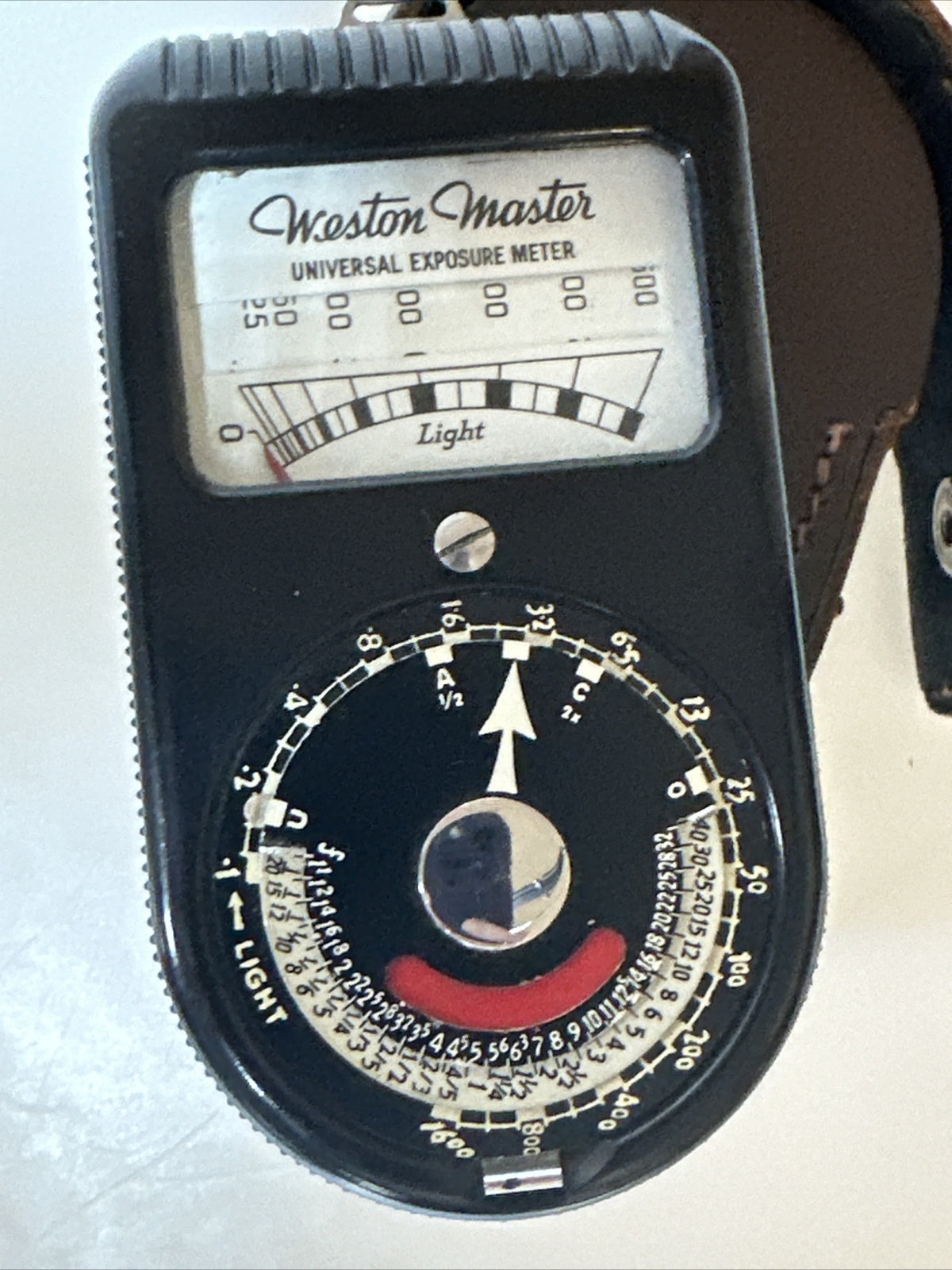 Vintage Working Weston Master Universal  Exposure Meter & Case