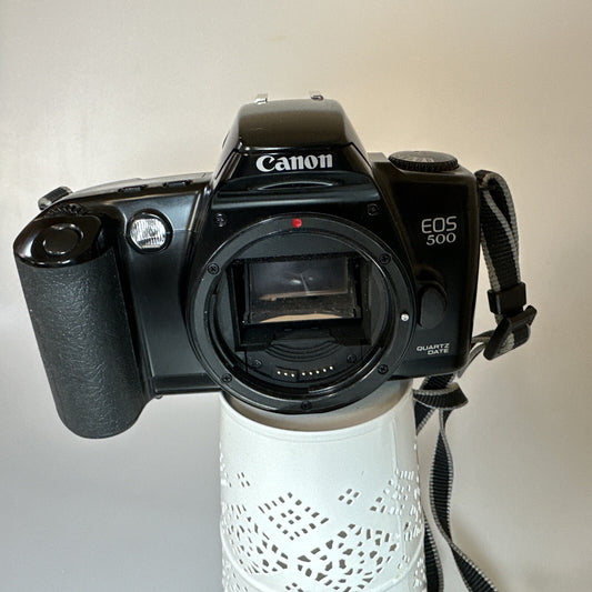 Canon EOS 500 35mm SLR Film Camera Body Only and Strap