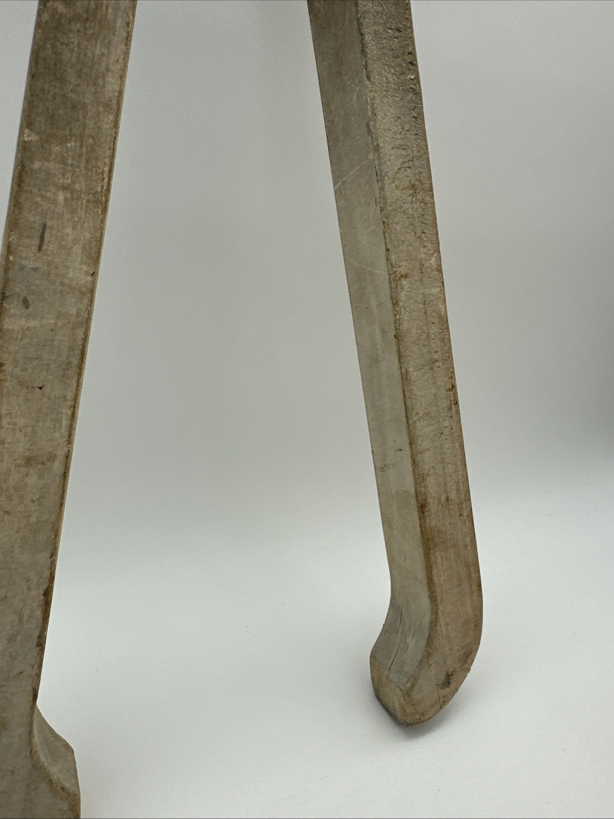 Vintage Wooden Laundry Washing Tongs 13" Twin Tub Dolly Retro Kitchen Clothes