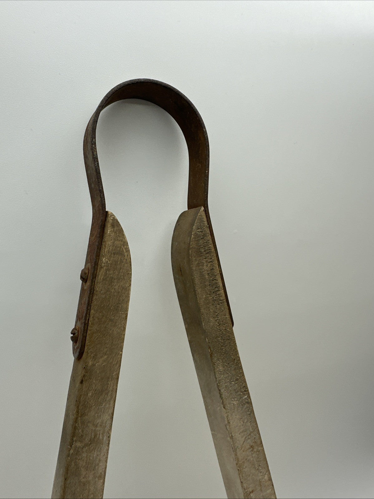 Vintage Wooden Laundry Washing Tongs 13" Twin Tub Dolly Retro Kitchen Clothes