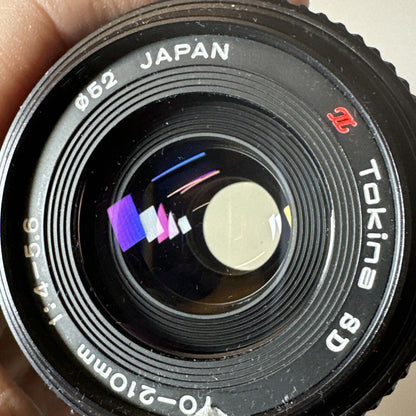 Tokina 70-210mm SD II f4-5.5 manual lens + Macro No 8805684 Mount Pentax PK