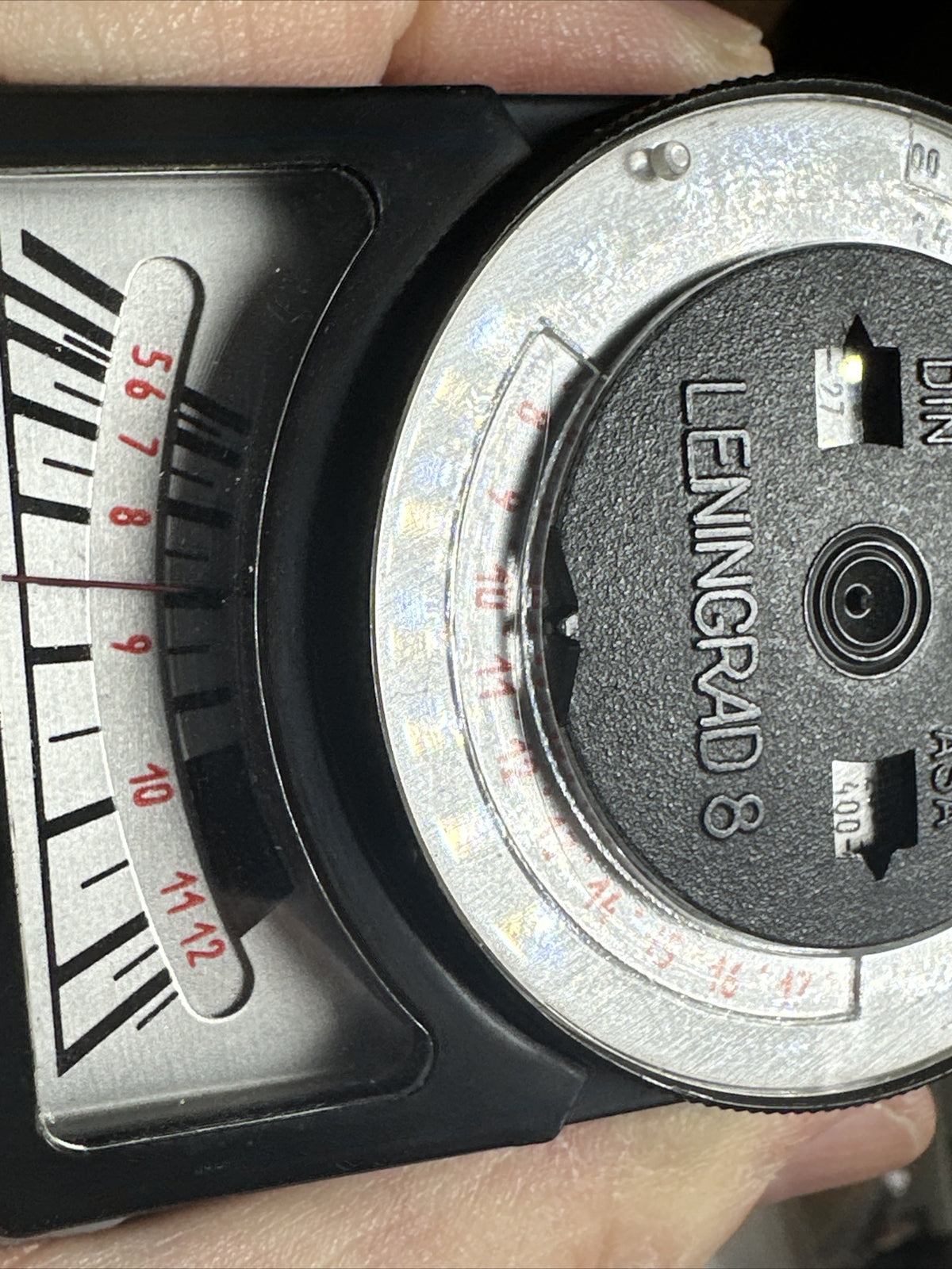 Leningrad 8 Exposure Meter Analogue Light Meter 