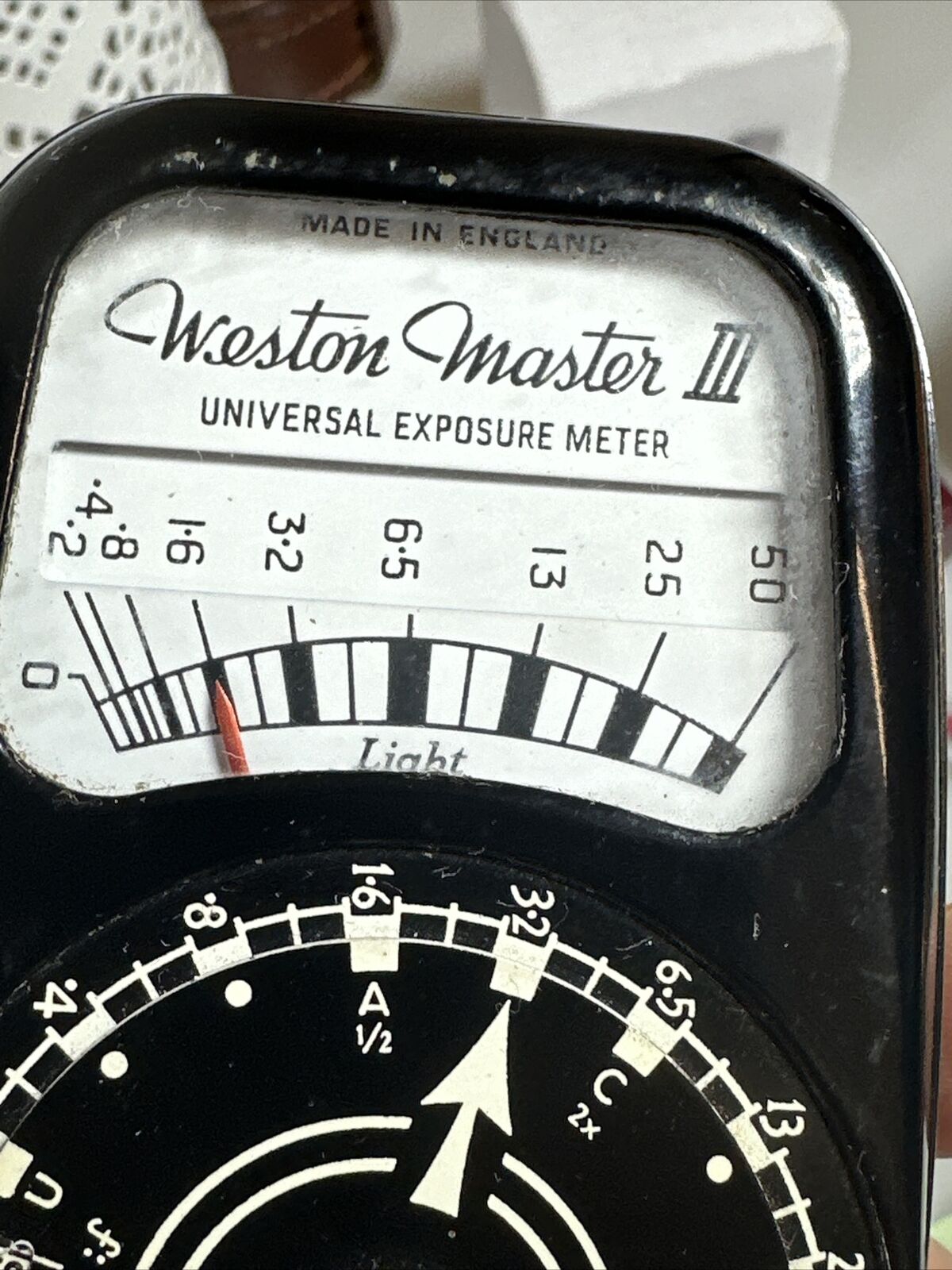 WESTON MASTER III UNIVERSAL EXPOSURE METER+ Case