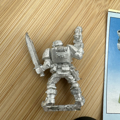 Space Marine Scout w/ Bolt Pistol and Knife OOP Metal Warhammer 40k Kill Team